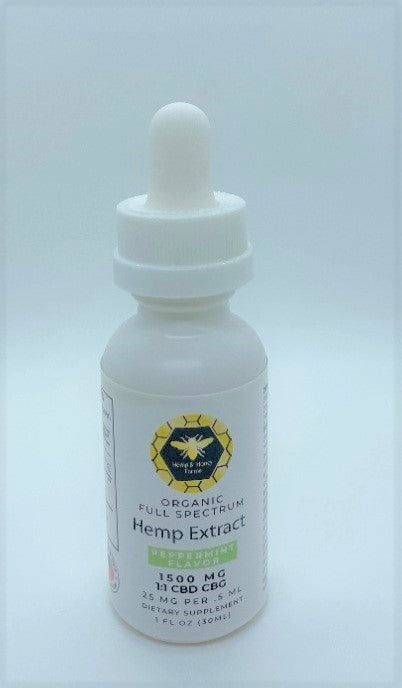 CBG CBD Tincture 1:1 Ratio