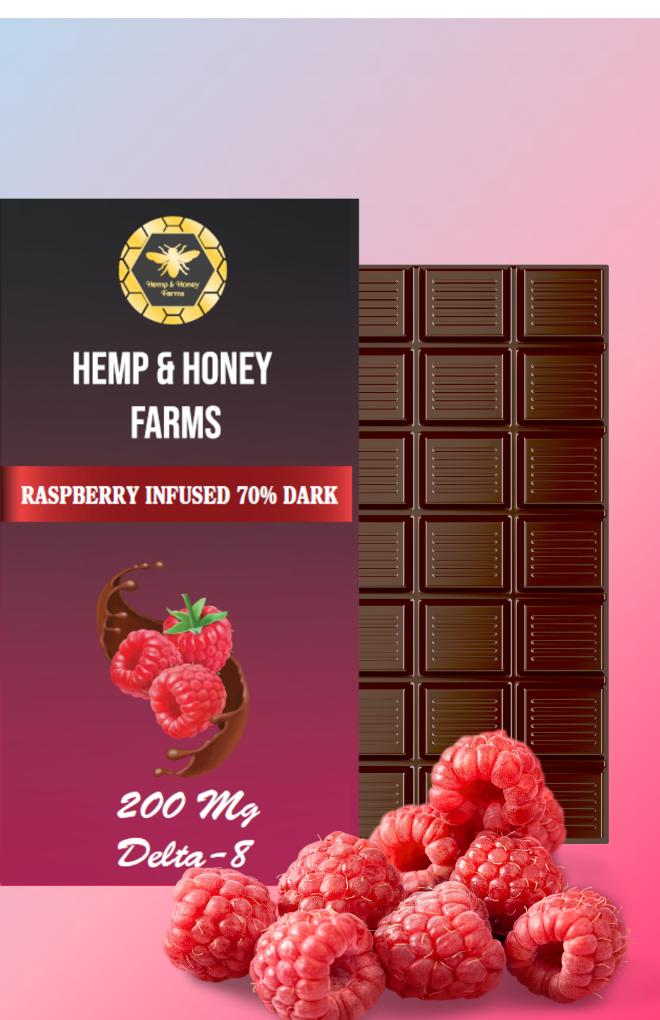 70% Dark Chocolate Raspberry